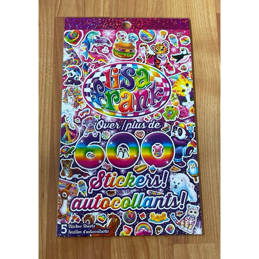 Lisa Frank 600 Stickers Autocollants‎